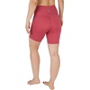 image:imageYogalicious Womens High Waisted Biker Shorts Workout Running Spandex Yoga Shorts 35 5 7 9Earth Red 7