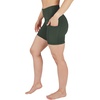 image:imageYogalicious Womens High Waisted Biker Shorts Workout Running Spandex Yoga Shorts 35 5 7 9Forest Night 5