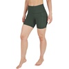 image:imageYogalicious Womens High Waisted Biker Shorts Workout Running Spandex Yoga Shorts 35 5 7 9Forest Night 5
