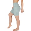 image:imageYogalicious Womens High Waisted Biker Shorts Workout Running Spandex Yoga Shorts 35 5 7 9Green Milieu 7