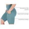 image:imageYogalicious Womens High Waisted Biker Shorts Workout Running Spandex Yoga Shorts 35 5 7 9Harbor Breeze 9