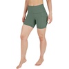 image:imageYogalicious Womens High Waisted Biker Shorts Workout Running Spandex Yoga Shorts 35 5 7 9Lily Pad 5