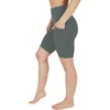 image:imageYogalicious Womens High Waisted Biker Shorts Workout Running Spandex Yoga Shorts 35 5 7 9Lily Pad 9