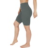 image:imageYogalicious Womens High Waisted Biker Shorts Workout Running Spandex Yoga Shorts 35 5 7 9Lily Pad 9