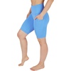 image:imageYogalicious Womens High Waisted Biker Shorts Workout Running Spandex Yoga Shorts 35 5 7 9Marina 9