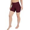 image:imageYogalicious Womens High Waisted Biker Shorts Workout Running Spandex Yoga Shorts 35 5 7 9Windsor Wine 5