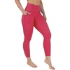 image:imageYogalicious Womens High Waisted Leggings Squat Proof Workout Running Yoga PantsEarth Red Lux