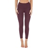 image:imageYogalicious Womens High Waisted Leggings Squat Proof Workout Running Yoga PantsMauve Wine Nude Tech