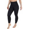 image:imageYogalicious Womens High Waisted Yoga Legging Elastic Free Squat Proof Ankle Length Lux Workout PantBlack WPocket