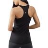 image:imageYogalicious Womens Lightweight Tank Top Soft Racerback Workout Yoga Sleeveless Quick Dry TopHtr GreyBlack