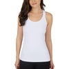 image:imageYogalicious Womens Lightweight Tank Top Soft Racerback Workout Yoga Sleeveless Quick Dry TopMicro ChipWhite