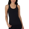 image:imageYogalicious Womens Lightweight Tank Top Soft Racerback Workout Yoga Sleeveless Quick Dry TopWhiteBlack