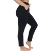 image:imageYogalicious Womens Straight Leg Pant High Waisted Yoga Workout PantsBlack