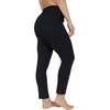 image:imageYogalicious Womens Straight Leg Pant High Waisted Yoga Workout PantsBlack