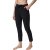 image:imageYogalicious Womens Straight Leg Pant High Waisted Yoga Workout PantsBlack Polarlux