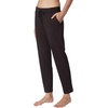image:imageYogalicious Womens Straight Leg Pant High Waisted Yoga Workout PantsChocolate Mousse
