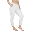image:imageYogalicious Womens Straight Leg Pant High Waisted Yoga Workout PantsGardenia