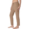 image:imageYogalicious Womens Straight Leg Pant High Waisted Yoga Workout PantsTiramisu