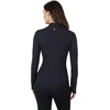 image:imageYogalicious Womens Ultra Soft Lightweight Full Zip Yoga Jacket with PocketsBlack Nude Tech