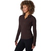 image:imageYogalicious Womens Ultra Soft Lightweight Full Zip Yoga Jacket with PocketsChocolate Mousse Lux
