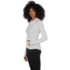 image:imageYogalicious Womens Ultra Soft Lightweight Full Zip Yoga Jacket with PocketsGardenia