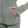 image:imageYogalicious Womens Ultra Soft Lightweight Full Zip Yoga Jacket with PocketsMulled Basil Nude Tech