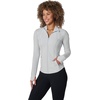 image:imageYogalicious Womens Ultra Soft Lightweight Full Zip Yoga Jacket with PocketsSleet Nude Tech