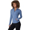 image:imageYogalicious Womens Ultra Soft Lightweight Full Zip Yoga Jacket with PocketsSymphony Blue Lux