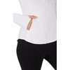 image:imageYogalicious Womens Ultra Soft Lightweight Full Zip Yoga Jacket with PocketsWhite Lux