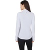 image:imageYogalicious Womens Ultra Soft Lightweight Full Zip Yoga Jacket with PocketsWhite Nude Tech
