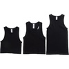 image:image90 Degree By Reflex 3Pack Seamless Ribbed Tank Tops for Women  Short Length Mid Length and Full Length Tank VarietiesBlack  Black  Black