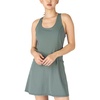 image:image90 Degree By Reflex Airlux Courtside Utility Dress with Builtin BraDark Forest