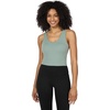 image:image90 Degree By Reflex Everyday Cloud Support Crop Tank with Builtin BraClover