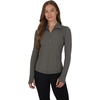 image:image90 Degree By Reflex Full Zip Running Track Jacket Lightweight Athletic Slim Fit Jacket with ThumbholesMulled Basil Fleece Lined