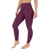 image:image90 Degree By Reflex High Waist Power Flex Tummy Control LeggingsItalian Plum
