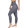 image:image90 Degree By Reflex Womens High Waist Squat Proof Ankle Length Printed LeggingsIron Gate Elastic Free Super High Waist