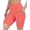 image:image90 Degree By Reflex Womens High Waisted Biker Shorts with Side Pockets Workout Shorts 5 7 9Dubarry 9