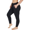 image:image90 Degree By Reflex Womens High Waisted Jogger Lightweight Athletic Lounge Workout Pants with Pocket and DrawstringBlack