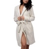 image:imageYogalicious Ultra Plush Cozy Fleece RobeHeather Snow