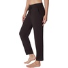 image:imageYogalicious Womens Straight Leg Pant High Waisted Yoga Workout PantsChocolate Mousse