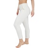image:imageYogalicious Womens Straight Leg Pant High Waisted Yoga Workout PantsGardenia