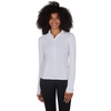 image:imageYogalicious Womens Ultra Soft Lightweight Full Zip Yoga Jacket with PocketsWhite