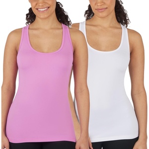 image:image90 Degree By Reflex  Power Flex Racerback Tank TopOpera MauveWhite