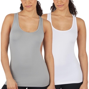 image:image90 Degree By Reflex  Power Flex Racerback Tank TopWeathervaneWhite