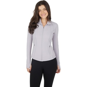 image:image90 Degree By Reflex Full Zip Running Track Jacket Lightweight Athletic Slim Fit Jacket with ThumbholesRaindrops