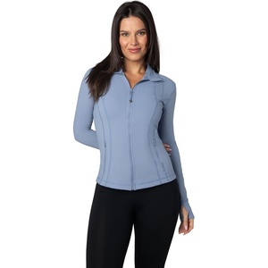 image:image90 Degree By Reflex Full Zip Running Track Jacket Lightweight Athletic Slim Fit Jacket with ThumbholesTempest