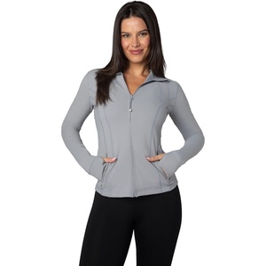 image:image90 Degree By Reflex Full Zip Running Track Jacket Lightweight Athletic Slim Fit Jacket with ThumbholesWeathervane