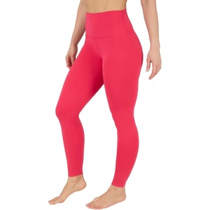 image:image90 Degree By Reflex High Waist Power Flex Tummy Control LeggingsCherry Bomb