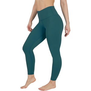 image:image90 Degree By Reflex High Waist Power Flex Tummy Control LeggingsDeep Teal