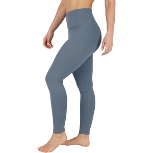 image:image90 Degree By Reflex High Waist Power Flex Tummy Control LeggingsFlint Stone